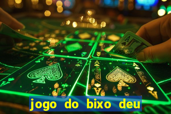 jogo do bixo deu no poste